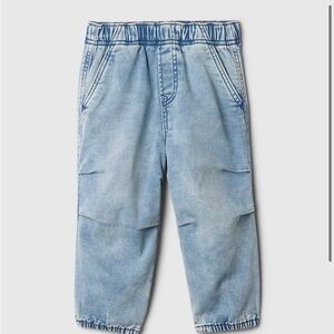🐻 THE GAP PARACHUTE SWEATPANT DENIM JOGGERS
